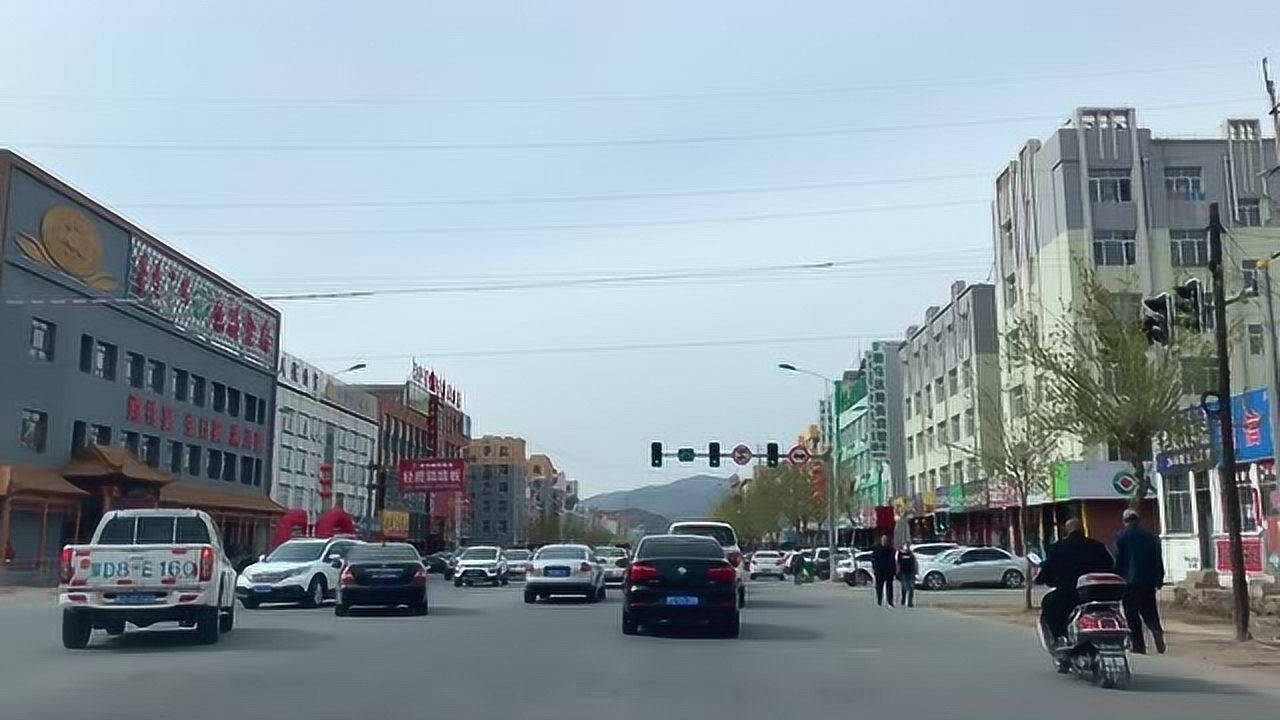 内蒙古大草原克什克腾旗经棚镇街景欣赏