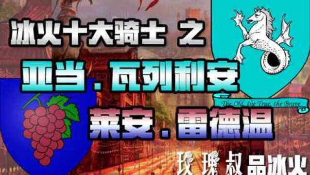 冰火十大骑士 之 亚当ⷧ“楈—利安和莱安ⷩ›𗥾𗦸退