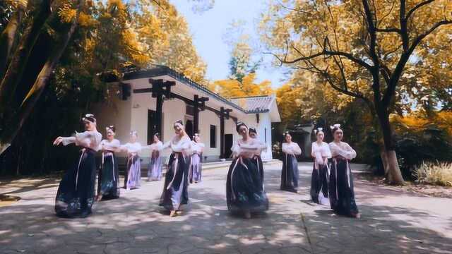 超有感觉!唯美中国舞《小乐舞》给人淡淡的娴静感