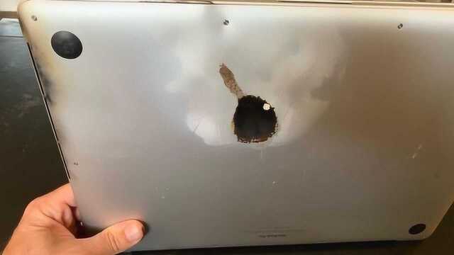 抓紧去售后,又一台MacBook Pro自燃,苹果已宣布召回