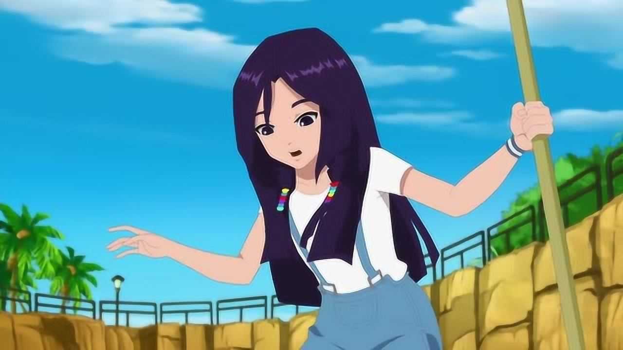 泡泡美人鱼妮娜和如意同时掉到水里她们都变成了美人鱼