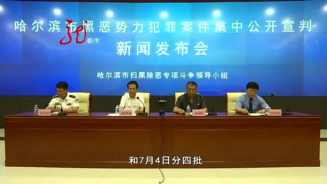 黑龙江省8起黑恶势力犯罪案件公开宣判