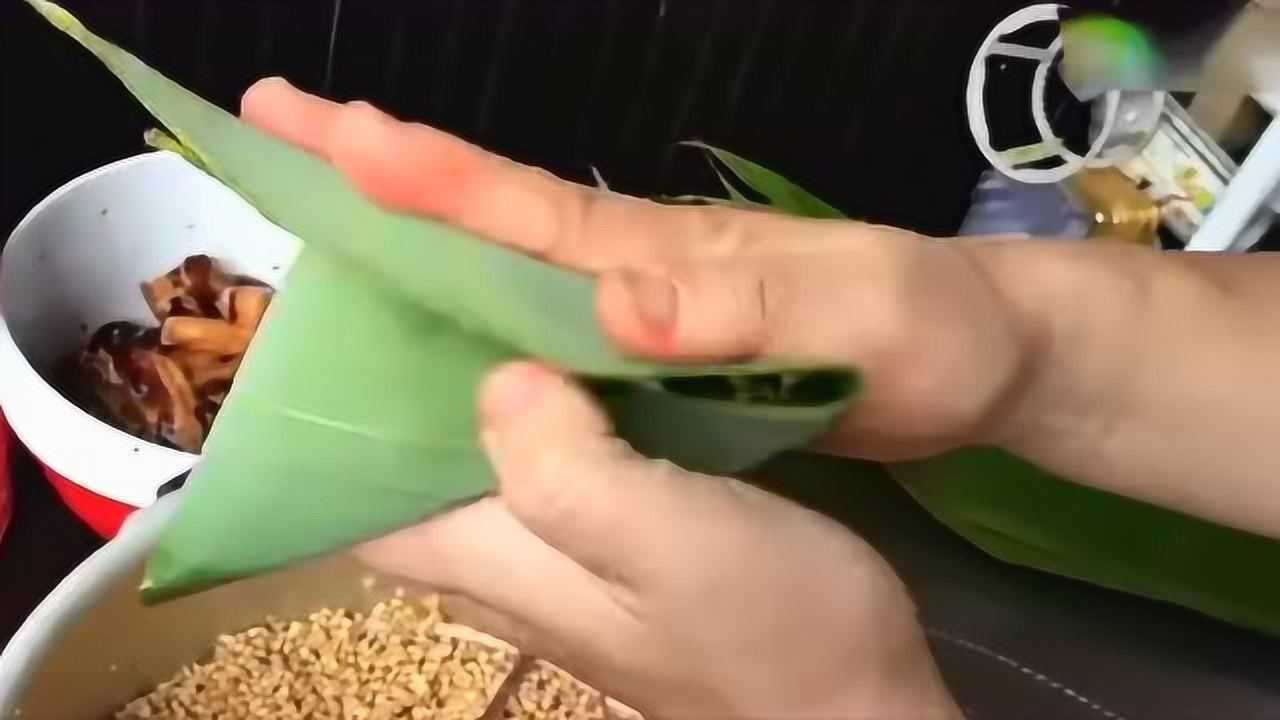 如何包粽子图解四角粽_腾讯视频