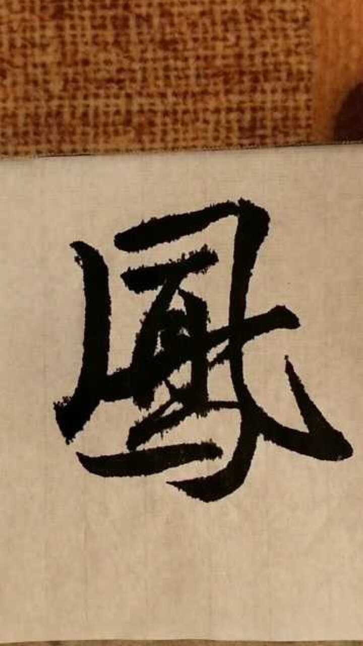 凤,行书写法。_腾讯视频