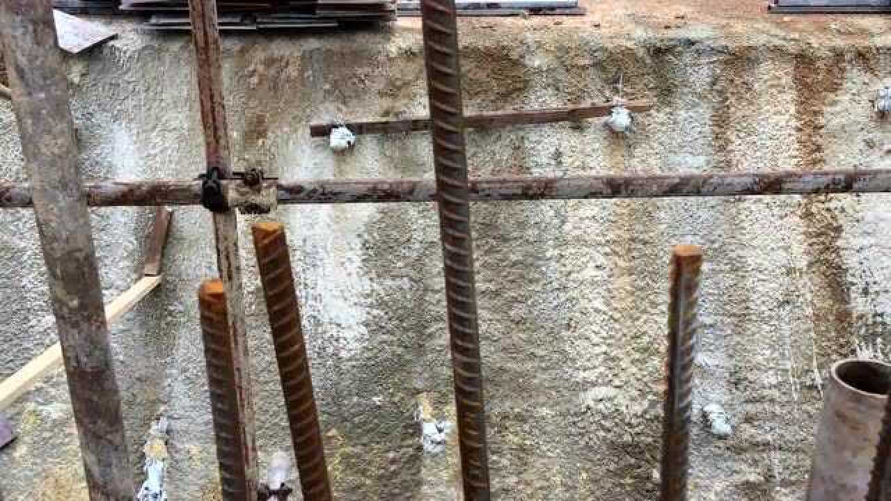 剪力墙横向钢筋搭接