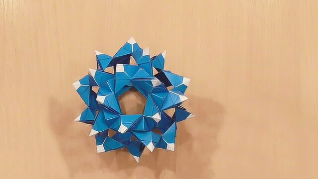 diy三角插纸球教程,步骤详细又简单,学习起来很容易