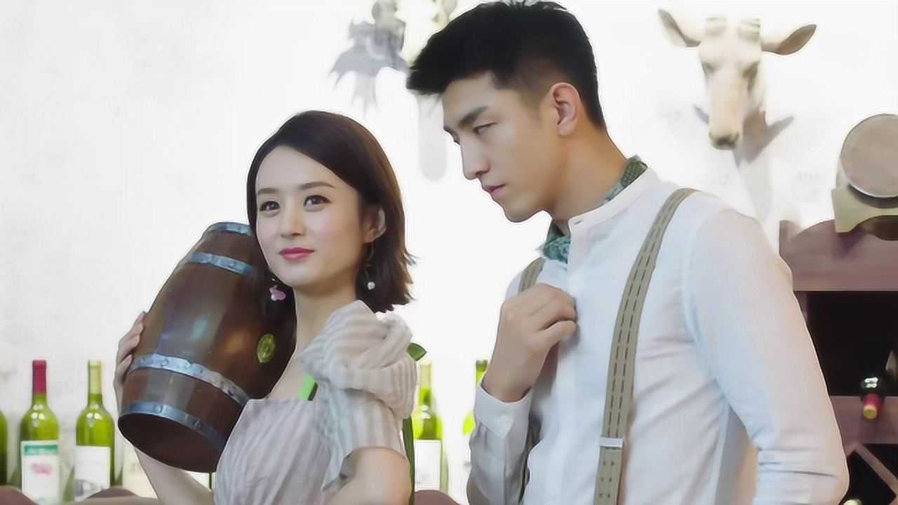 赵丽颖,金翰《倾城时光》的小幸运,超甜哦,吃狗粮了!