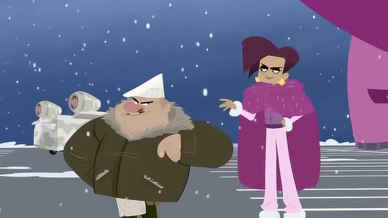 动物兄弟:坏人们在准备圣诞节礼物,动物兄弟到达时动物已经被抓