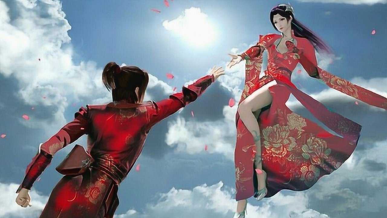 斗破苍穹:官方发布最新壁纸,萧炎和云韵喜庆结婚照_高清1080p在线观看