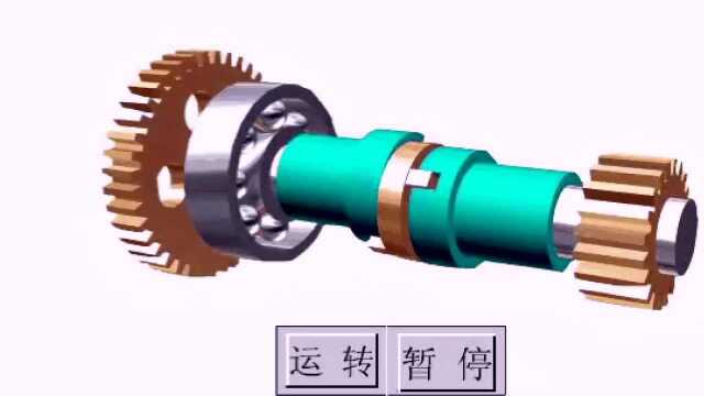 神奇的机械原理:滚子滑块联轴器的工作过程,学习了