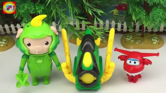 猪猪侠超星萌宠小呆呆的飞船超级飞侠分享超星舰队玩具