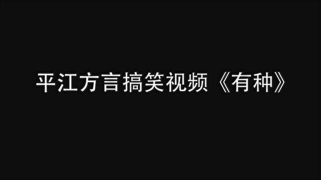 平江方言搞笑视频《有种》