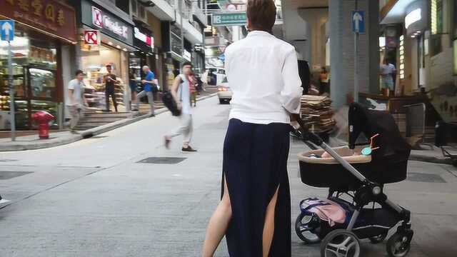 香港中环 实拍港岛最地道的繁华街景