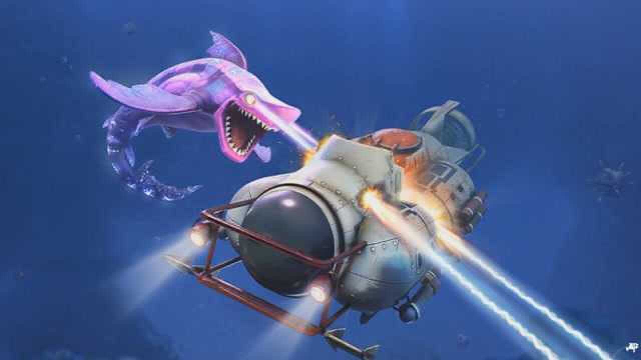 120多种深海变异进化鲨鱼,3d的海洋空间之中控制鲨鱼自由,太牛