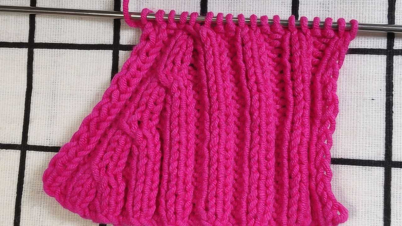 你们见过留边的双罗纹收针方法吗?适合编织双罗纹毛衣的收针方法