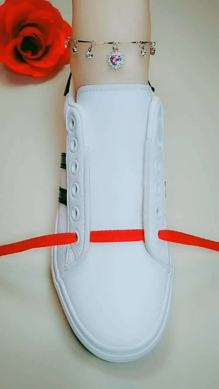 最普通的系鞋带方法全国人民都在使用的简单方法