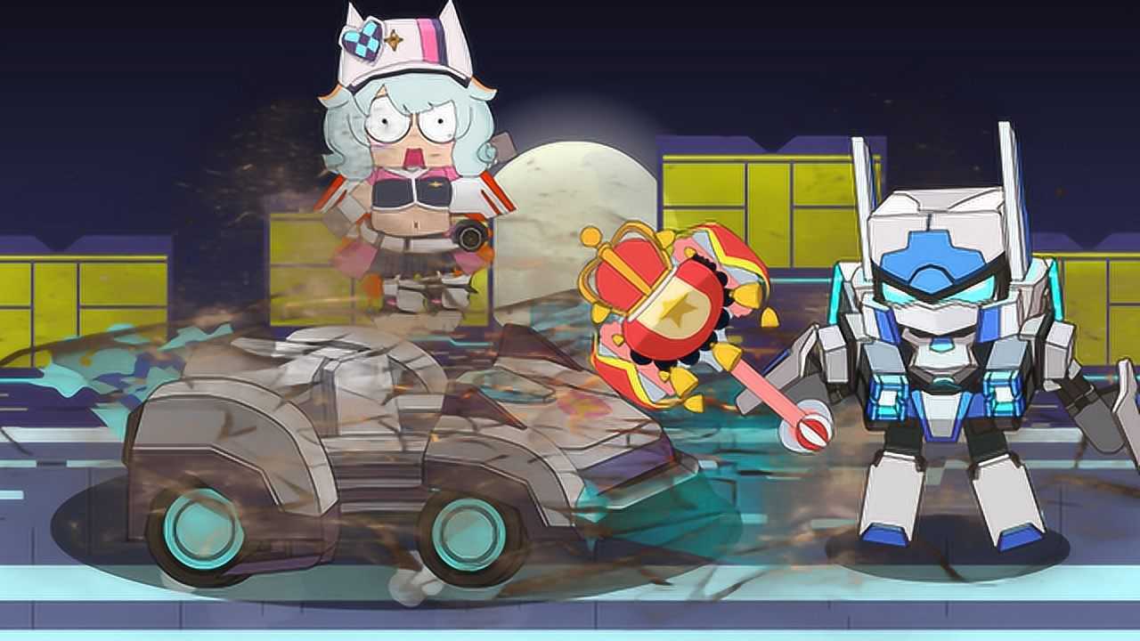 迷你世界格斗动画第335集:零式用锤子能把星翼的跑车砸烂吗