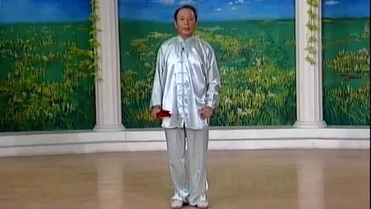 李德印太极功夫扇第一套第三段分解教学_高清1080P在线观看平台_腾讯视频