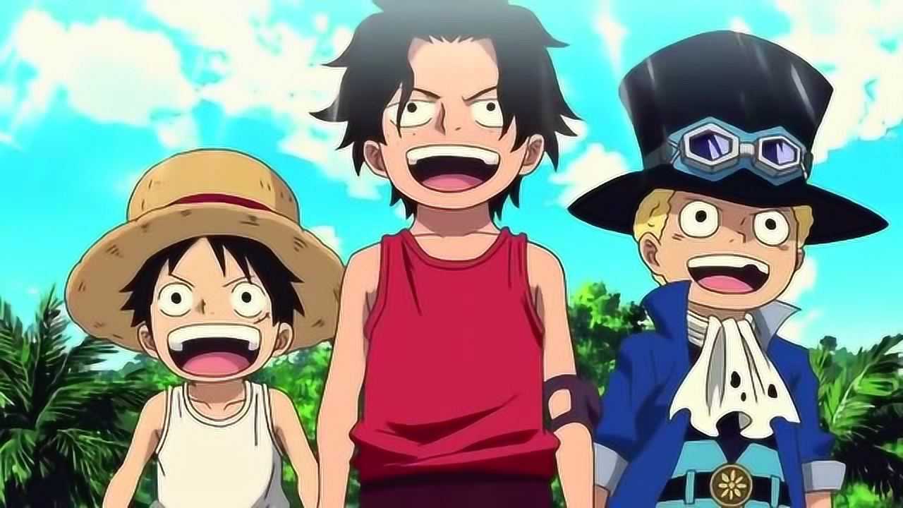 海贼王:萨博童年时期混剪,离开了兄弟,他过的其实并不好