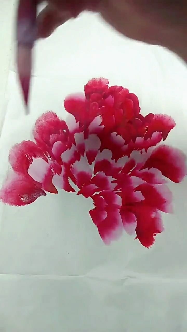 画一朵写意牡丹花,看起来画的并不怎么样,不好看_腾讯视频