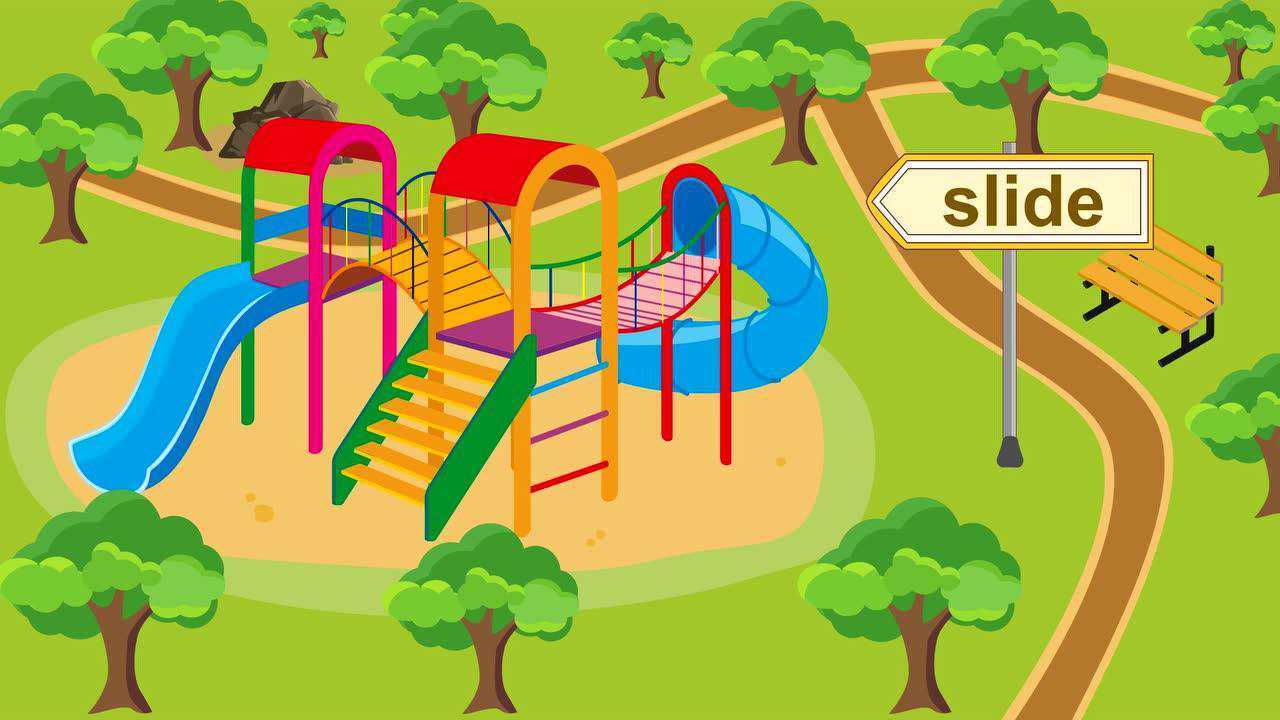 幼儿小学英语amusementpark游乐园主题ppt公开课