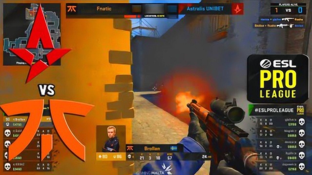 CSGO:ESL职业联赛11季 Astralis vs Fnatic