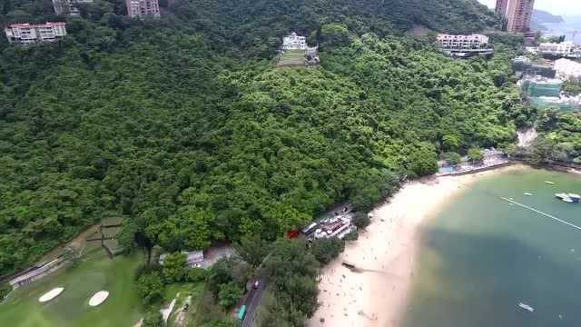 鸟瞰《香港 市区》生活街景