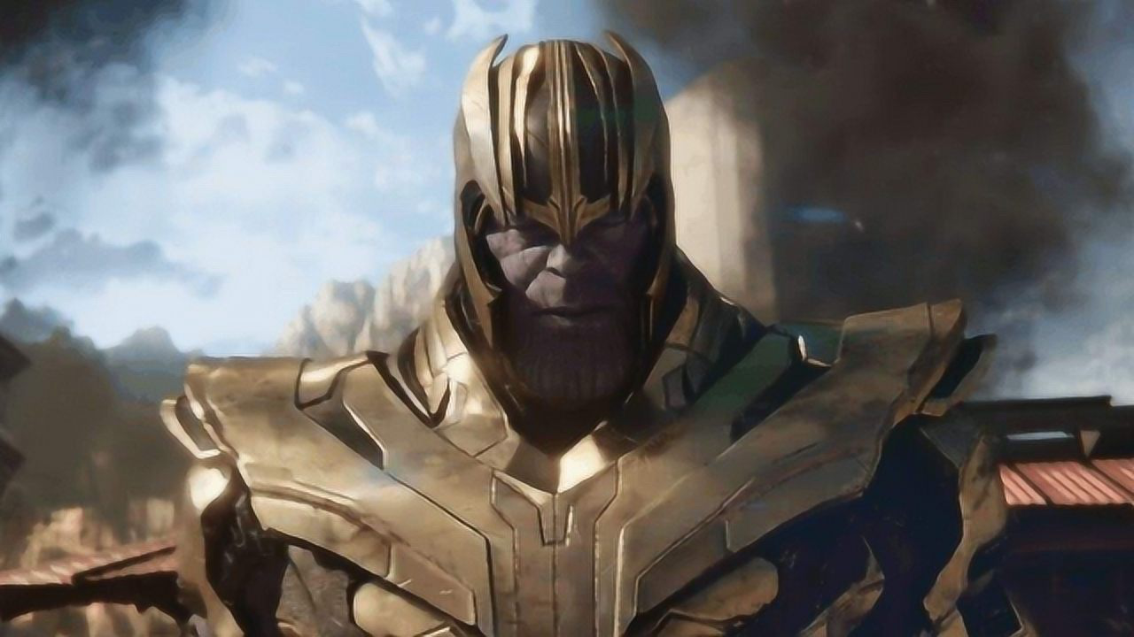 《复联4》幕后,唐尼即兴发挥,灭霸去掉特效是这样