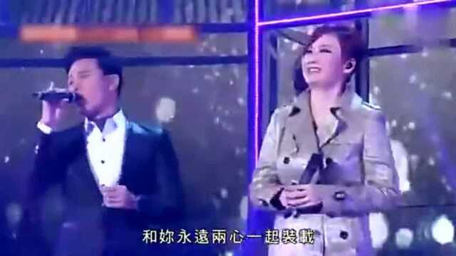 汤宝如,曹永廉合唱《情浓半生》,好听