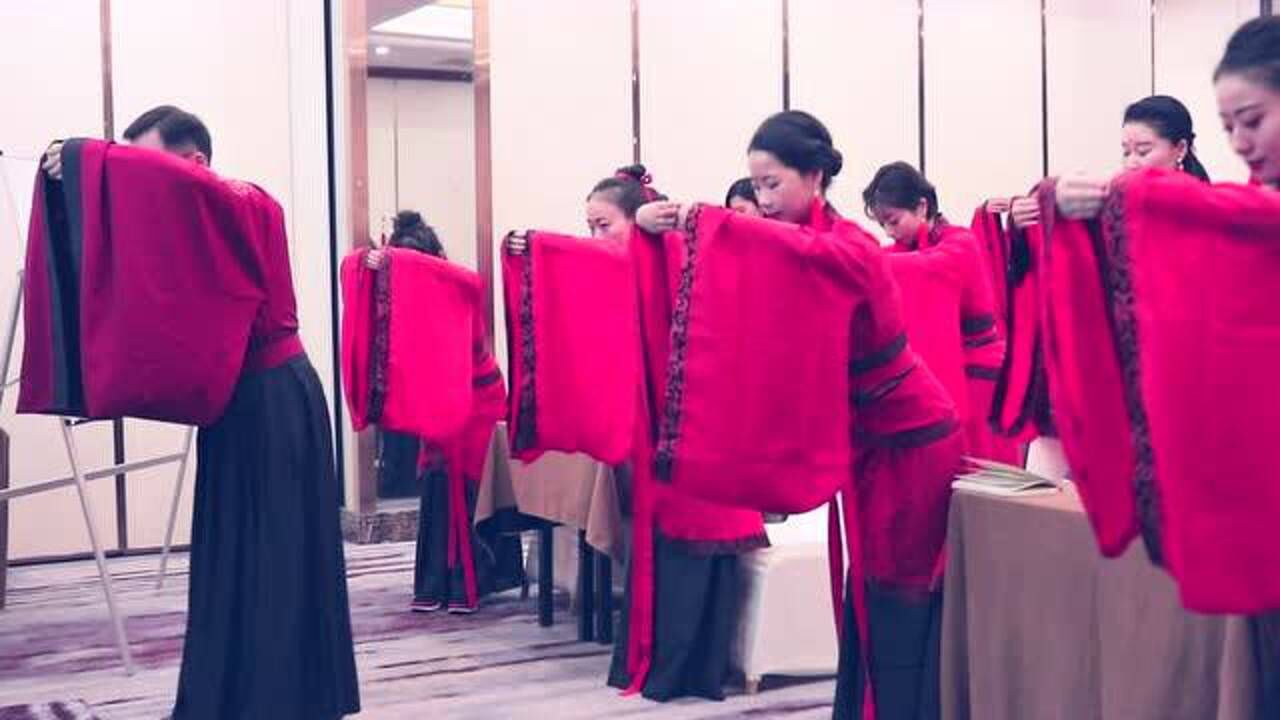 传承尊师重道,拜师礼仪文化,古代拜师礼仪作揖礼_腾讯视频