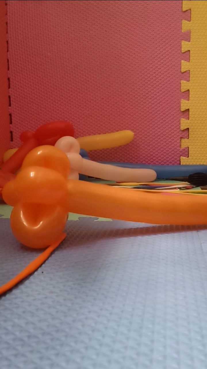 简单长气球扭花方式,记录一下免得又忘了