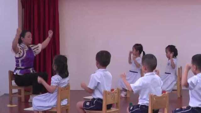 幼儿园优质课教学视频大班韵律游戏《屎壳郎造房子》有教案音乐