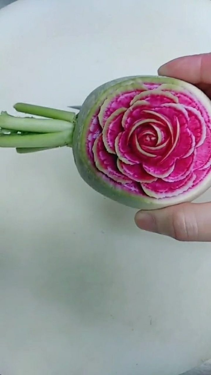 萝卜雕花详细步骤非常简单一看就懂一学就会