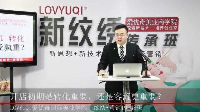 LOVYUQI(爱优奇)美业:纹绣美睫开店之初转化很重要!