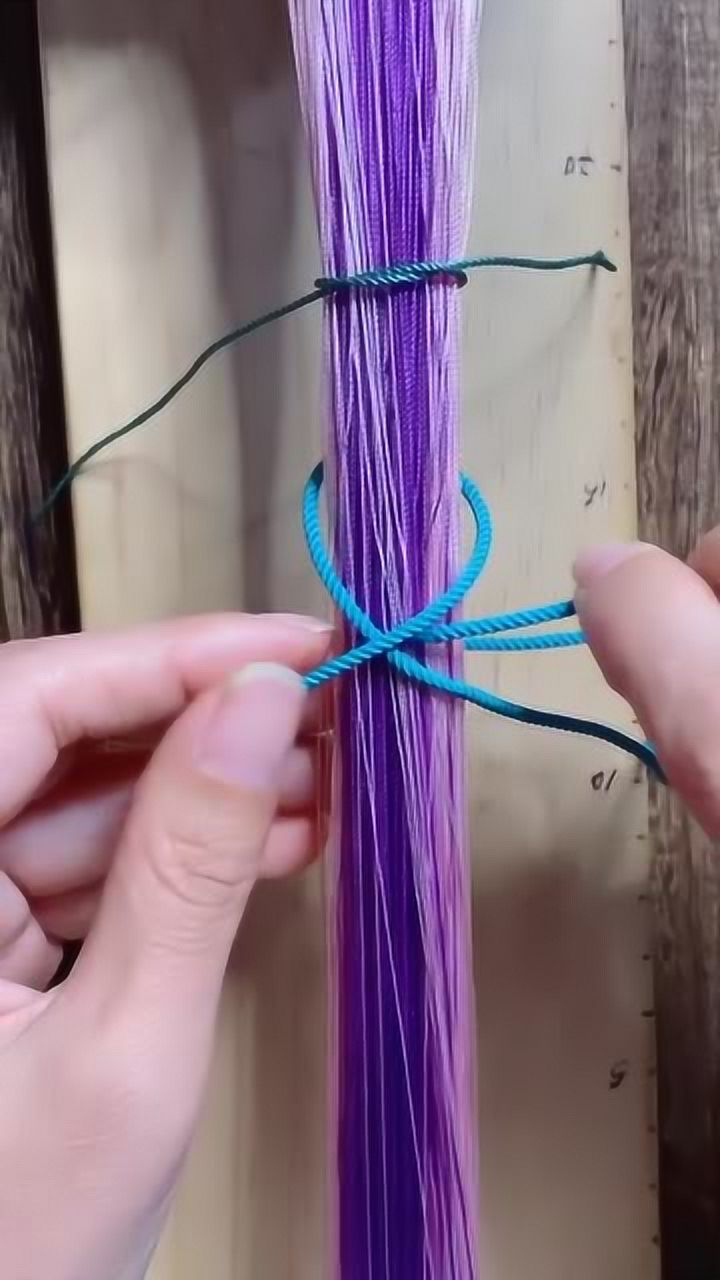 流苏打结法让你系绳越来越紧聪明人一学就会