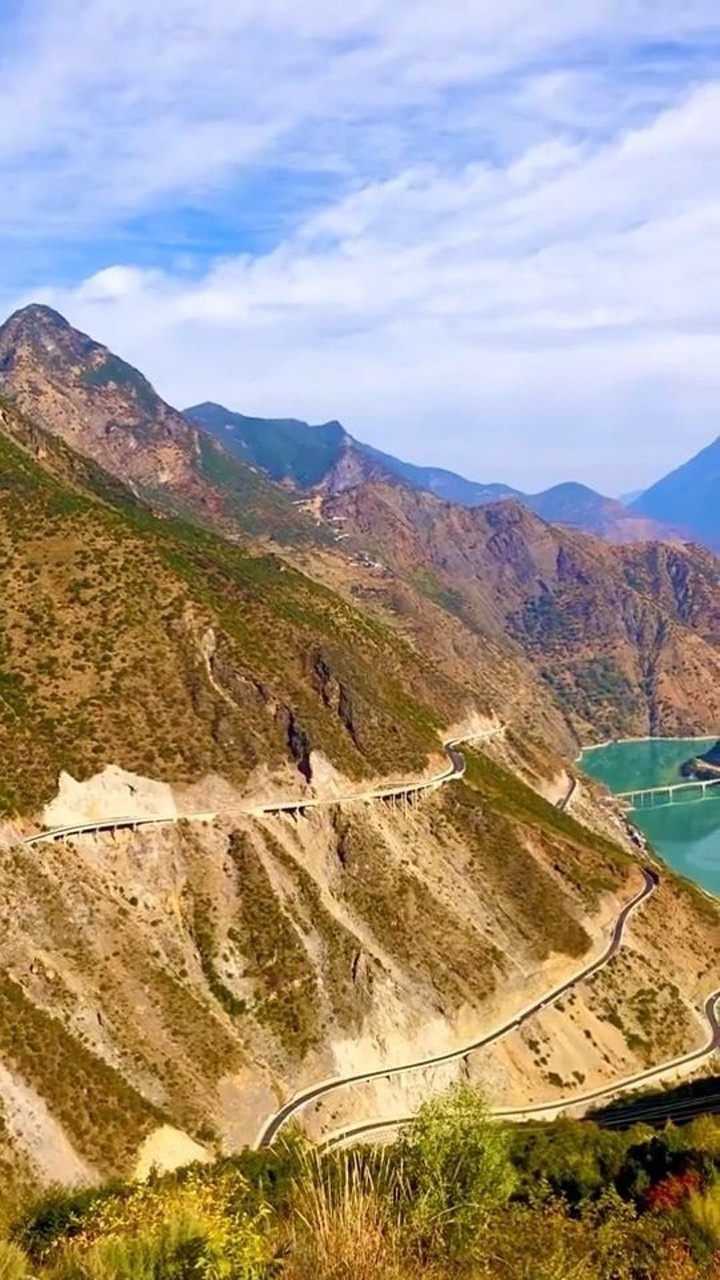 丽江市金沙江观景台,秀丽的风景名胜