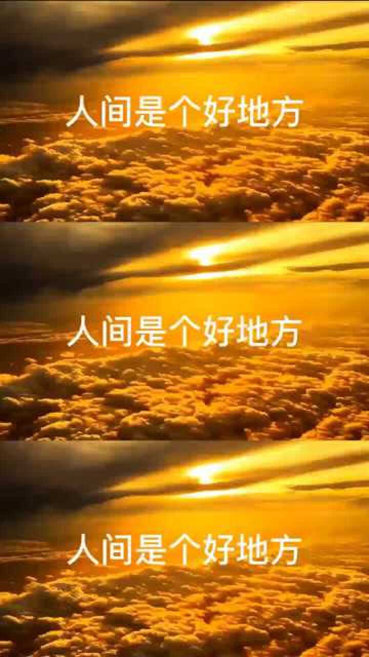"人间是个好地方  但是下辈子  不来了"