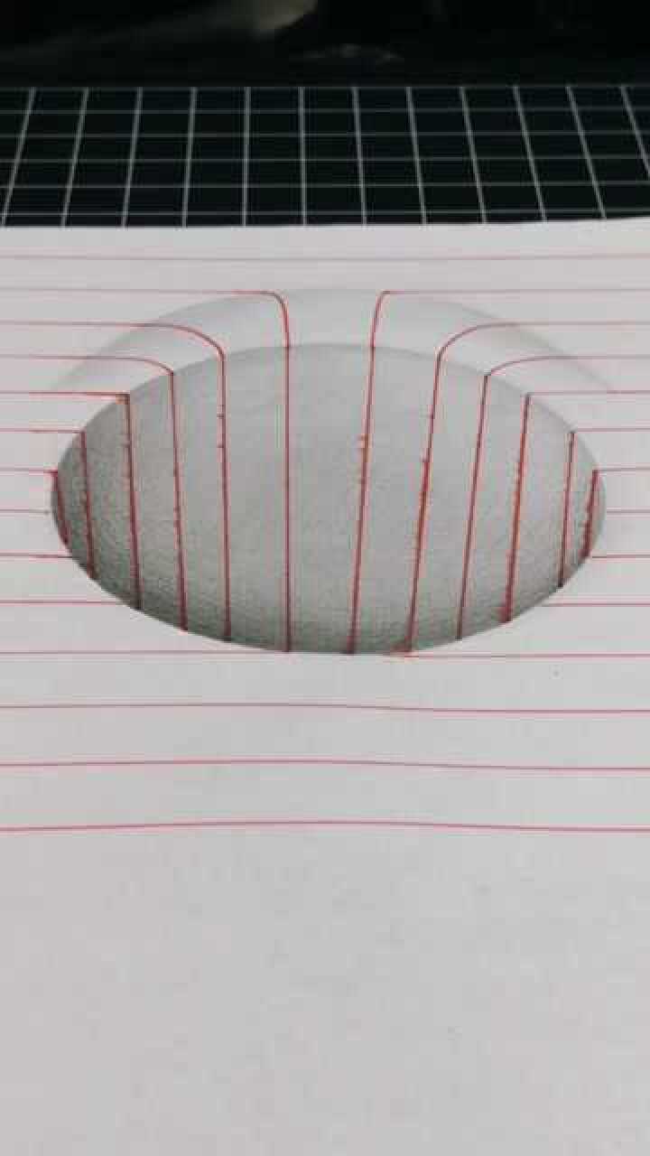 超简单立体画教程来啦_腾讯视频