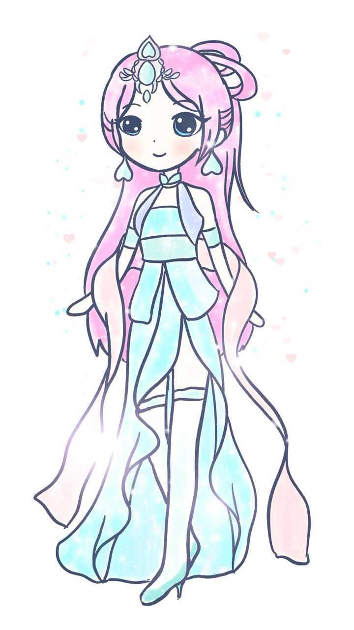 画古风星座卡通 水瓶公主_腾讯视频