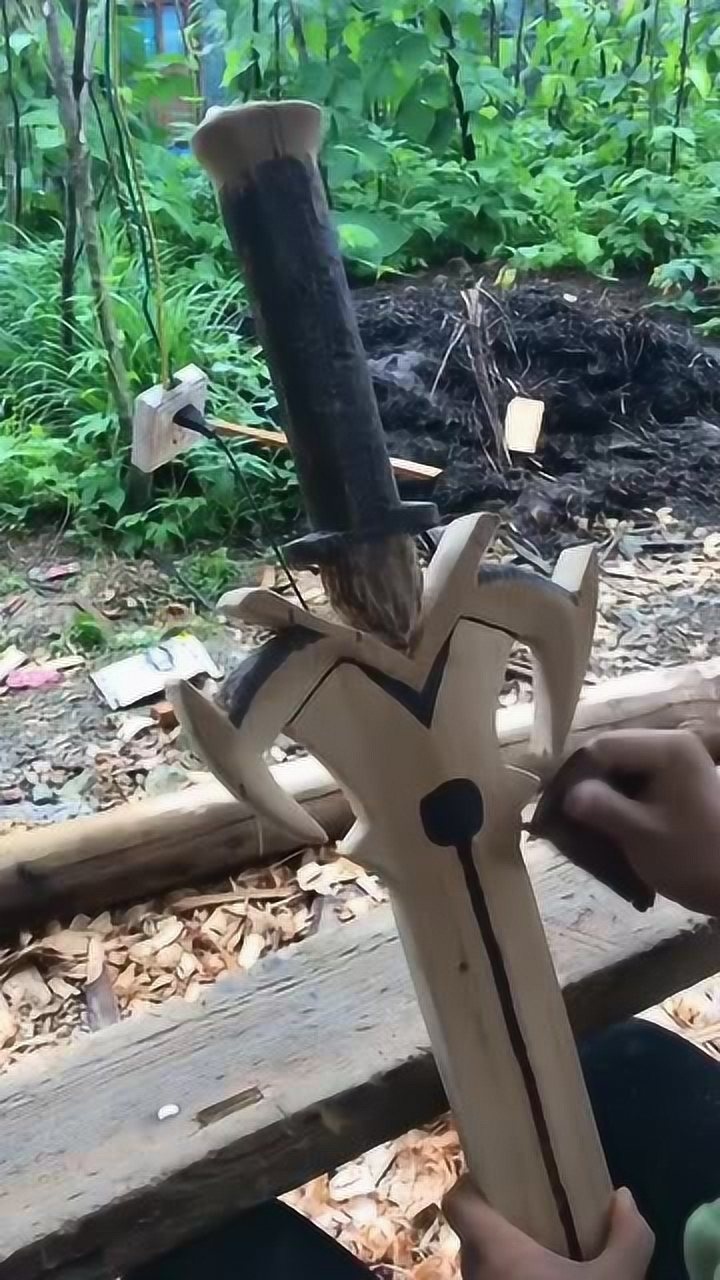 木剑怎么做图片