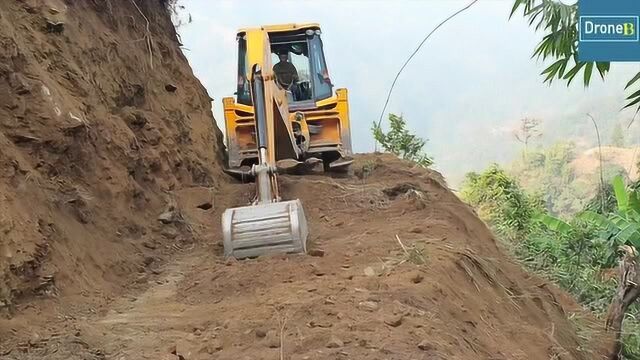 丘陵窄路建设JCB反铲装载机喜利开发区