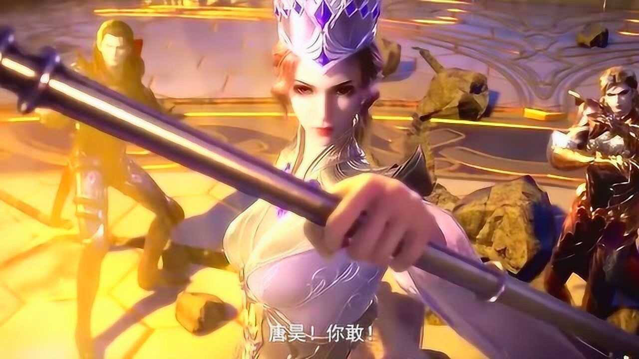 唐昊狂虐武魂殿比比东直接被气翻这时的唐昊真的能打过比比东吗