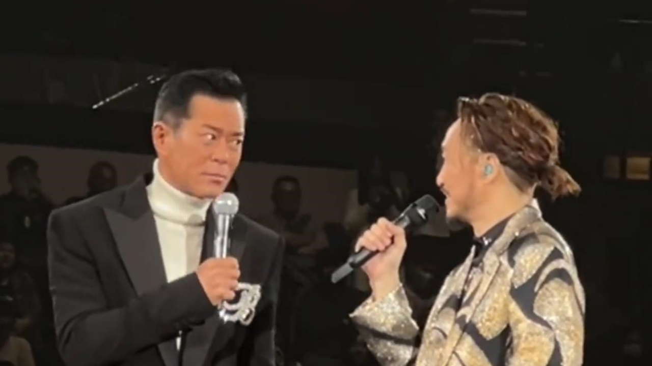 古天乐在郑中基演唱会疑似内涵梅西:全都买票看你唱歌,你会唱吧?