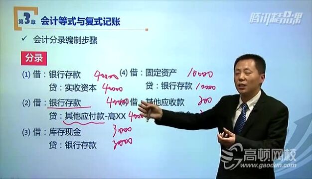 会计分录、试算平衡、总账与明细帐的平行登记(新)