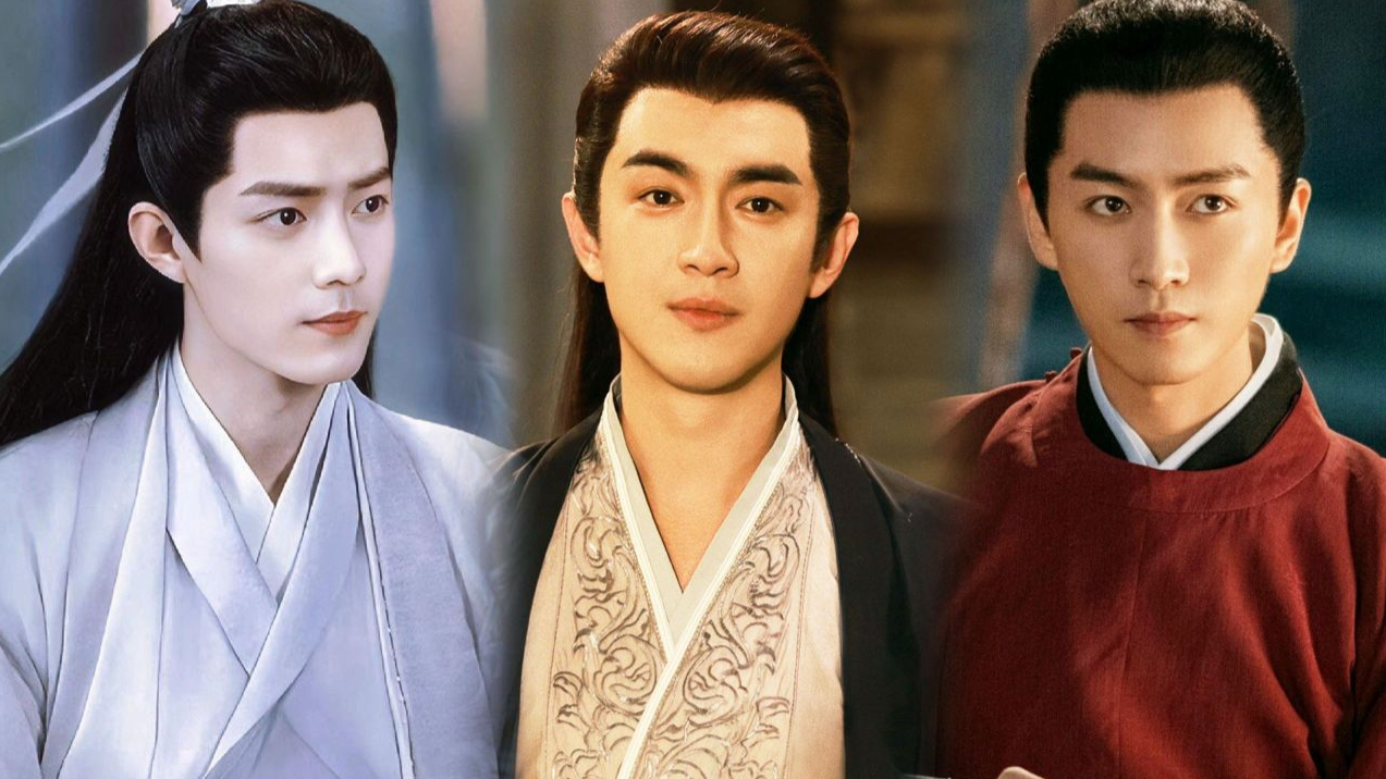 同样是"古偶剧男主",林更新vs肖战vs陈晓,谁是仪态天花板?