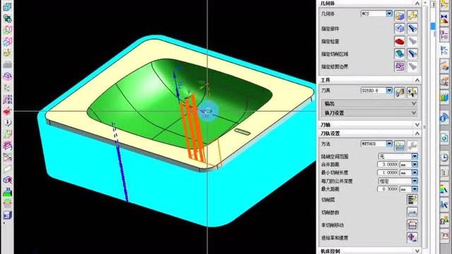 UG编程 等高铣之切削参数 连接 层到层讲解