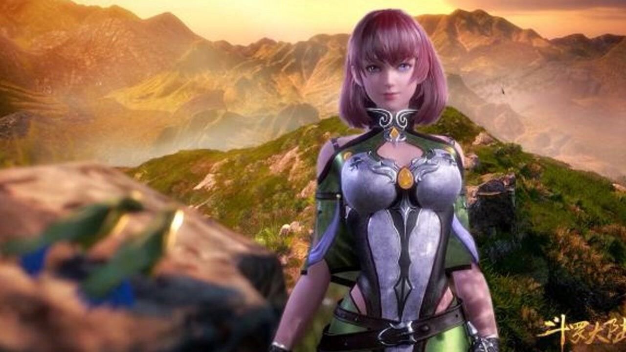 斗罗大陆治疗系美女魂尊绛珠高燃混剪,清纯可人不输他人