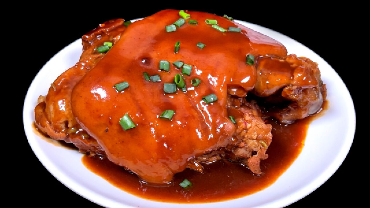 陕西十大经典名菜带把肘子,过年招待亲朋好友必备的一道硬菜