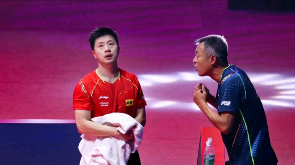 体坛名场面|乒乓网红尹航挑战马龙,这次遇到世界第一了