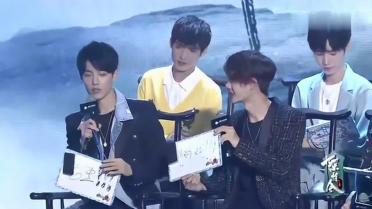 剧组谁最爱打闹肖战王一博无意外上榜现场互打好欢快